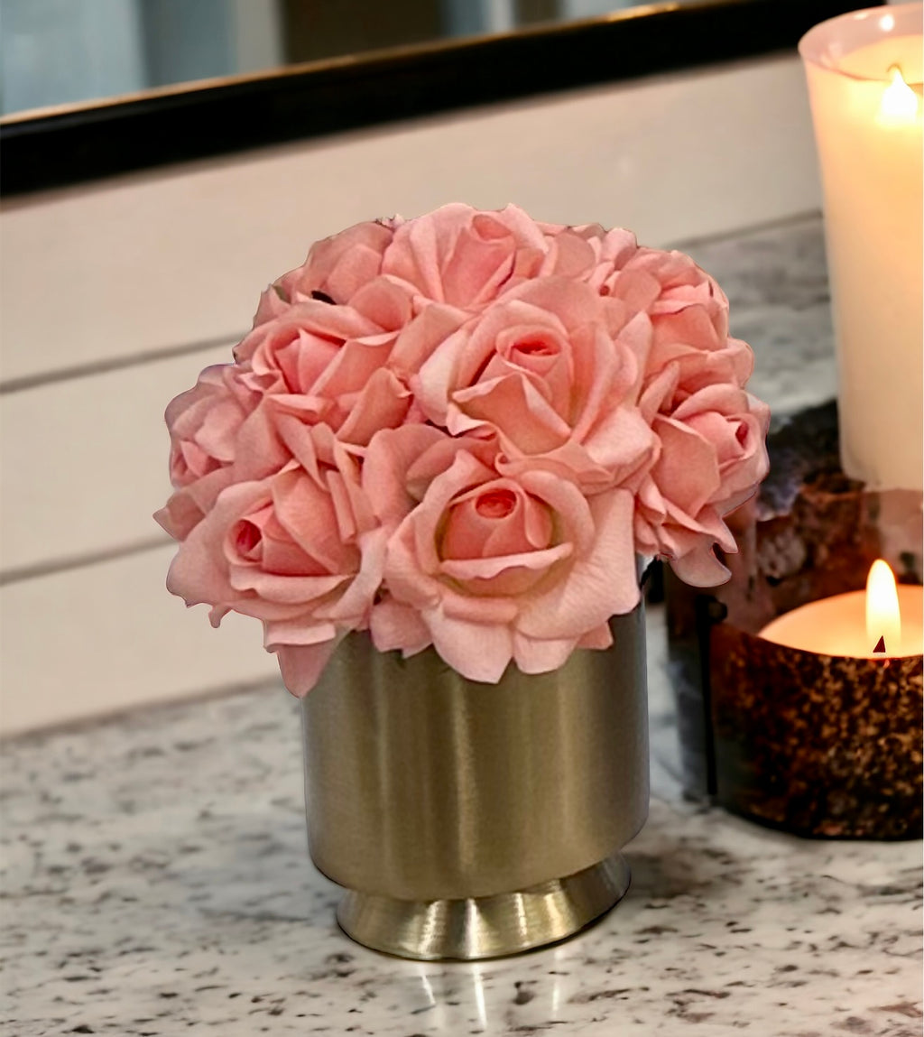 Roses in Soleil Pot