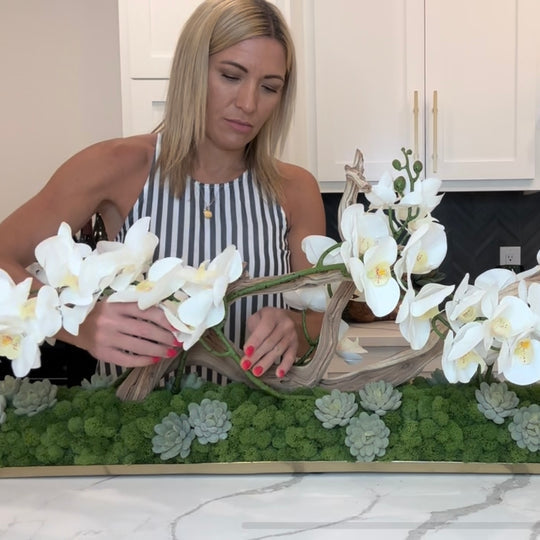 Luxury Faux Orchid & Succulent Masterclass (3 Arrangements)